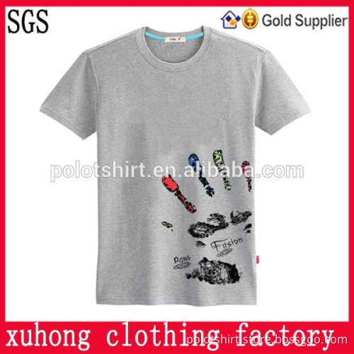 Wholesale Mens t shirt short sleeve custom design factory in china